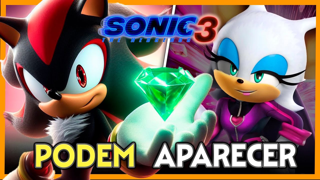 VAZOU o Roteiro Sonic 3 o Filme - Com Shadow e outros Personagens