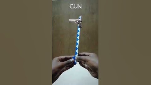 #Shorts                                                             Gun in snake cube
