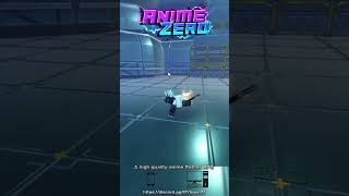 Anime Zero an high quality Anime RPG Game on Roblox ! #roblox #animezero #shorts #newrobloxanimegame
