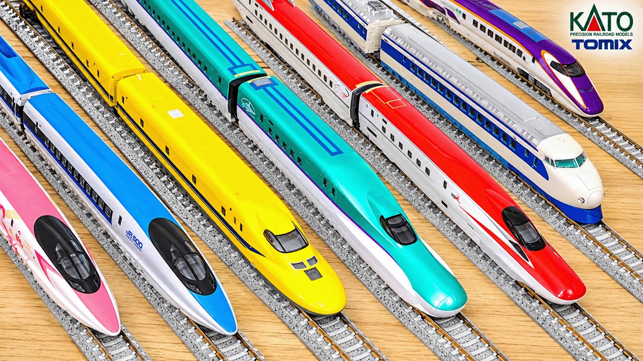 TOMIXとKATOの素晴らしいNゲージ鉄道模型を開封！日本の鉄道を代表する
