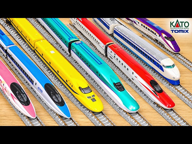 TOMIXとKATOの素晴らしいNゲージ鉄道模型を開封！日本の鉄道を代表する