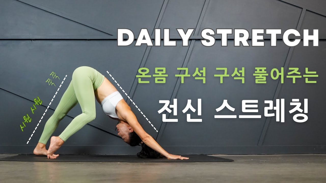 매일 14분 온 몸 풀어주는 전신 스트레칭/ 웜업 + 쿨다운 / 14 Min Full Body Stretch / Pre + Post workout