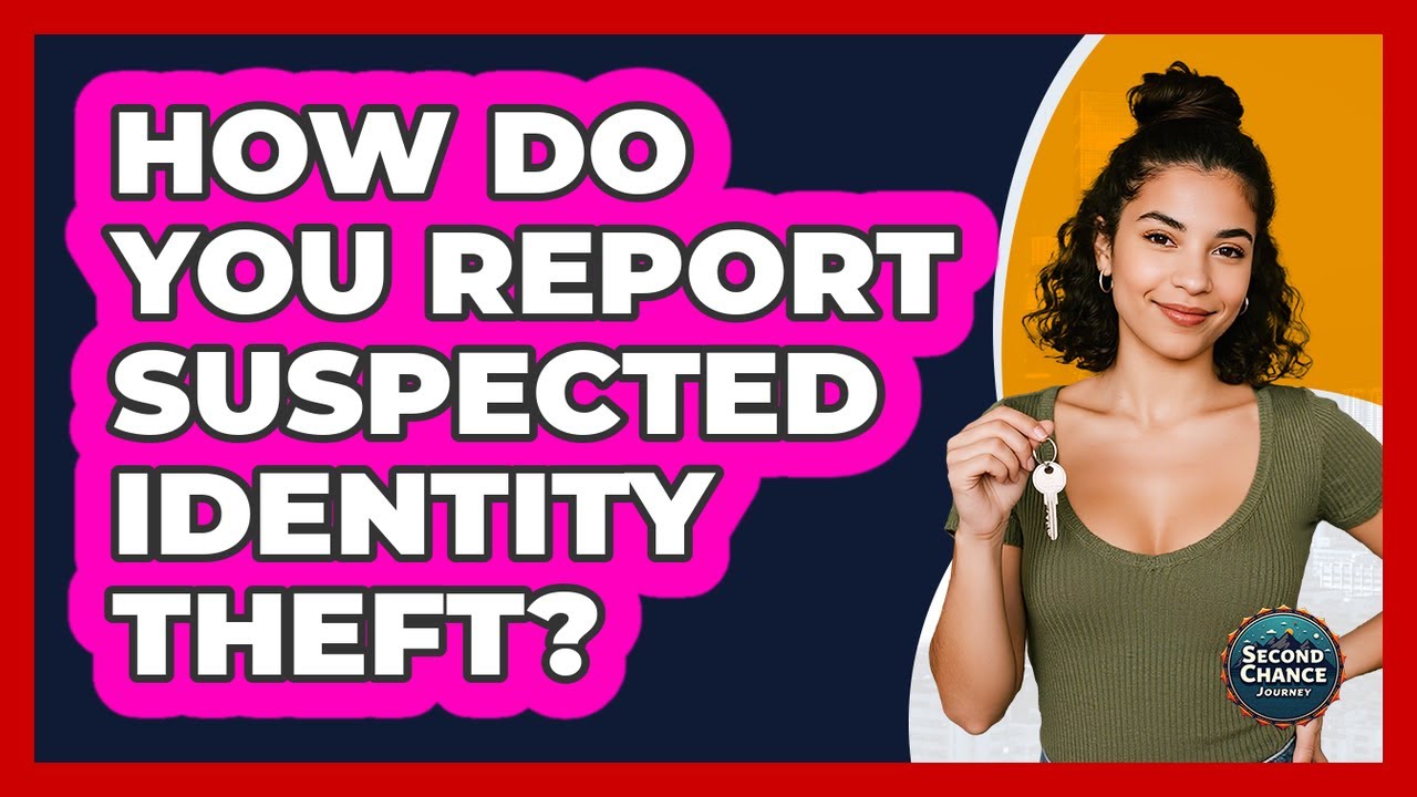 How Do You Report Suspected Identity Theft? - Second Chance Journey
