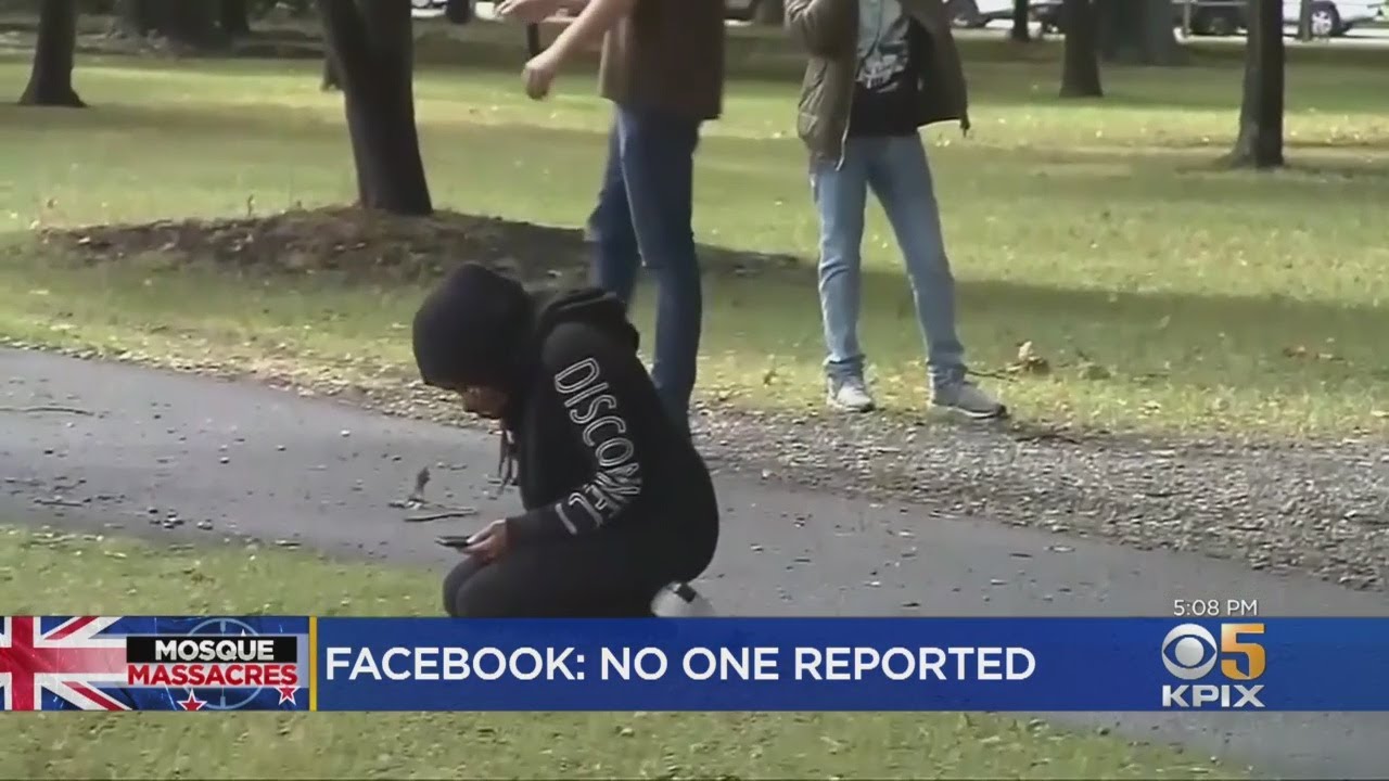 Not A Single Person Reported NZ Massacre As It Streamed On Facebook Live - YouTube