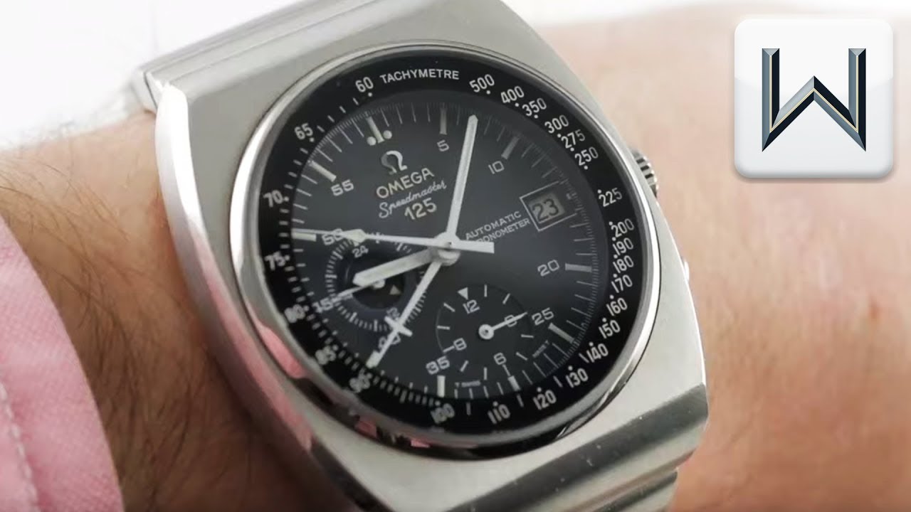 omega 125th anniversary speedmaster chronograph