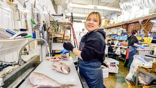 How This Family Runs a Legendary Fish Market from Midnight in Japan!