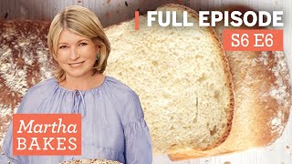 Martha Stewart Bakes Cinnamon Raisin Bread + Other Bread Recipes | Martha Bakes S6E6 White Bread