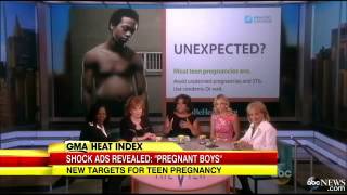 Pregnant Teen Boys Seen in Chicago Ad: City Officials Push Awareness to Lower Teen Pregnanc