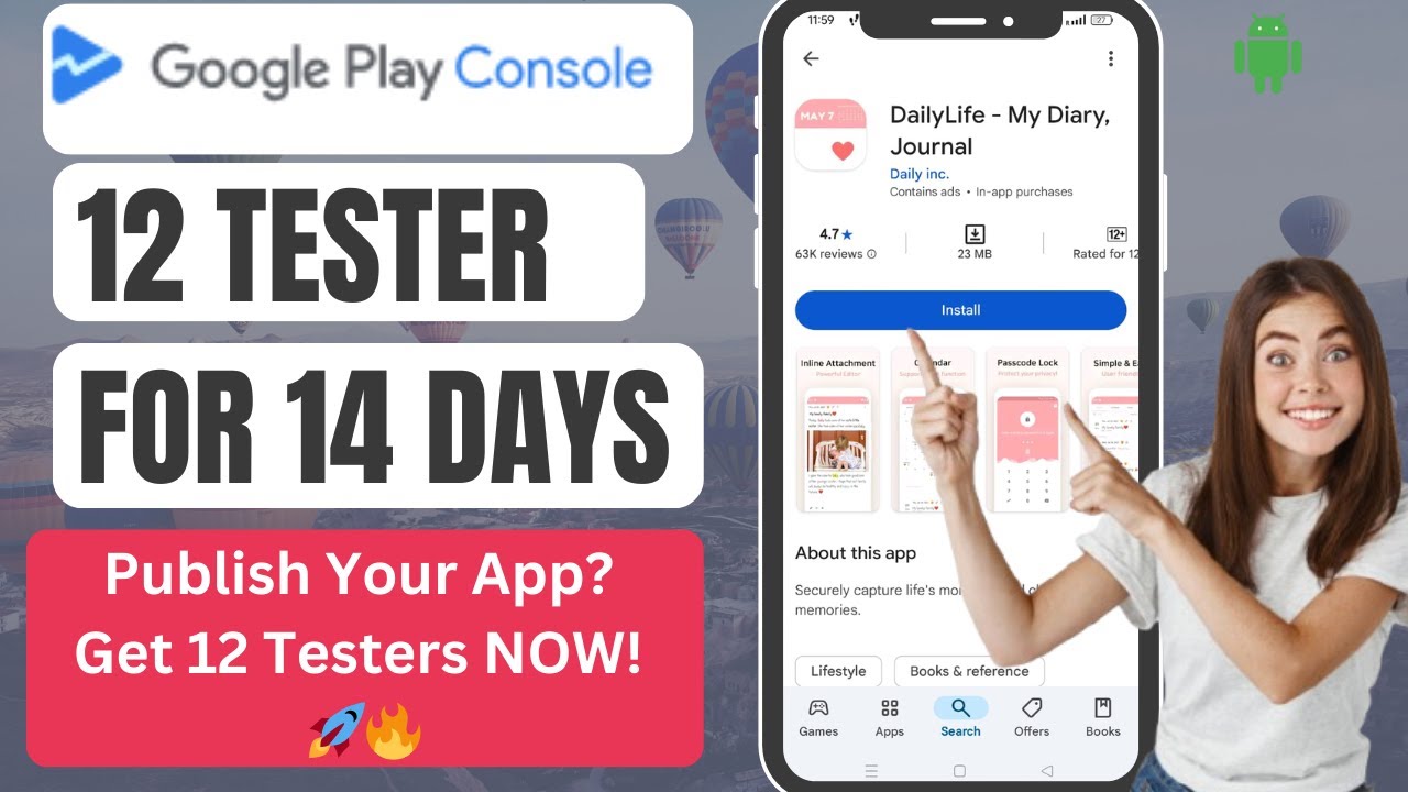 Get Your App Play Store Ready with AppTesterHub! 12+ Testers & 14-Day ...