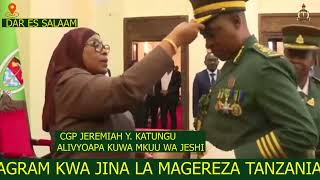 RAIS SAMIA AMUAPISHA CGP KATUNGU KUWA MKUU MPYA WA JESHI LA MAGEREZA