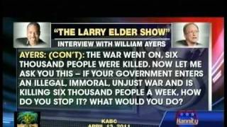 Bill Ayers is back Hannity Larry Eldery  4-15-2011