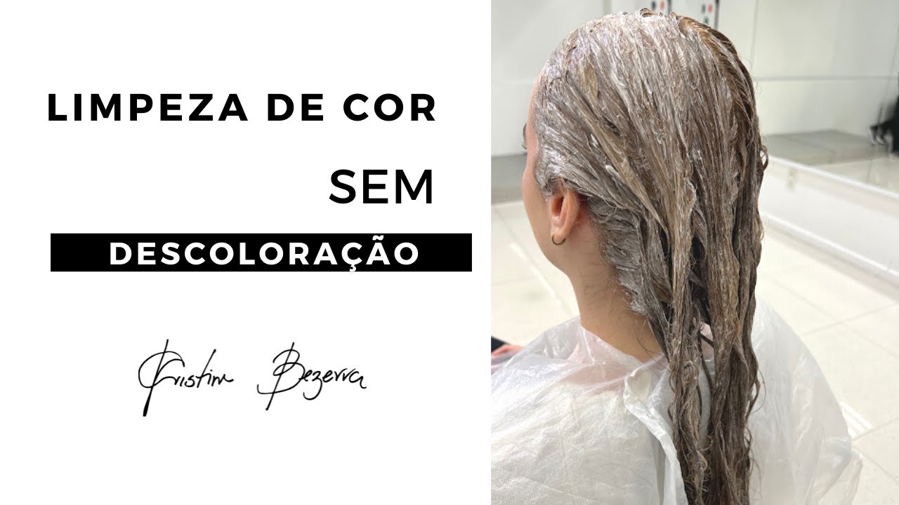 Limpeza de Cor Sem Descoloração