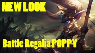 League of Legends Reworked Poppy skin - Battle Regalia