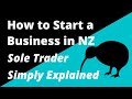 Sole trader in nz explained for 2024  how to start a business in new zealand