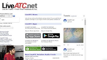 How To Listen To ATC During Flight Using LiveATC