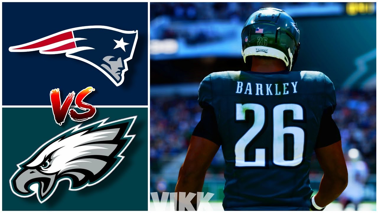 Patriots vs Eagles Simulation (Madden 24 Free Agency Rosters) - YouTube