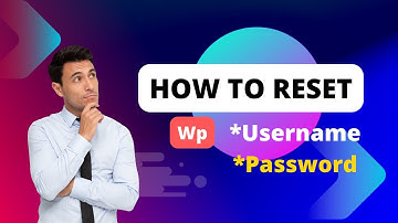 How to find WordPress username, password in cpanel/wordpress files and reset it| Web With White