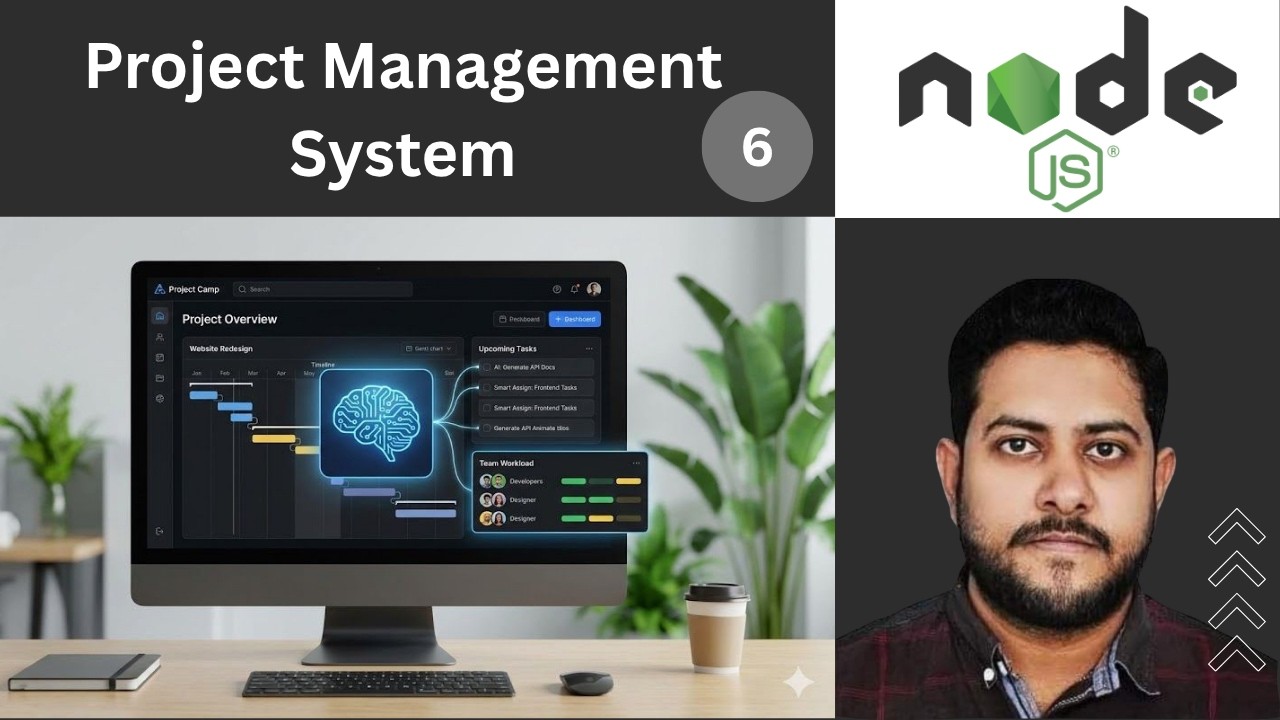 06. Project Management System | Node.js - YouTube