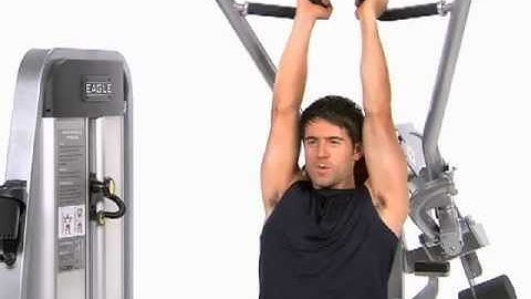 Bilateral, Close Grip, Machine Defined Shoulder Press - Cybex Eagle Shoulder Press