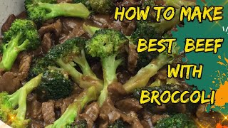 Beef and Broccoli with the Best Sauce    طريقة عمل شرائح اللحم مع البروكلي