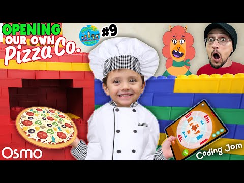 Shawn's Circle PIZZA RESTAURANT by OSMO + Coding Jam #8 | DOH MUCH FUN