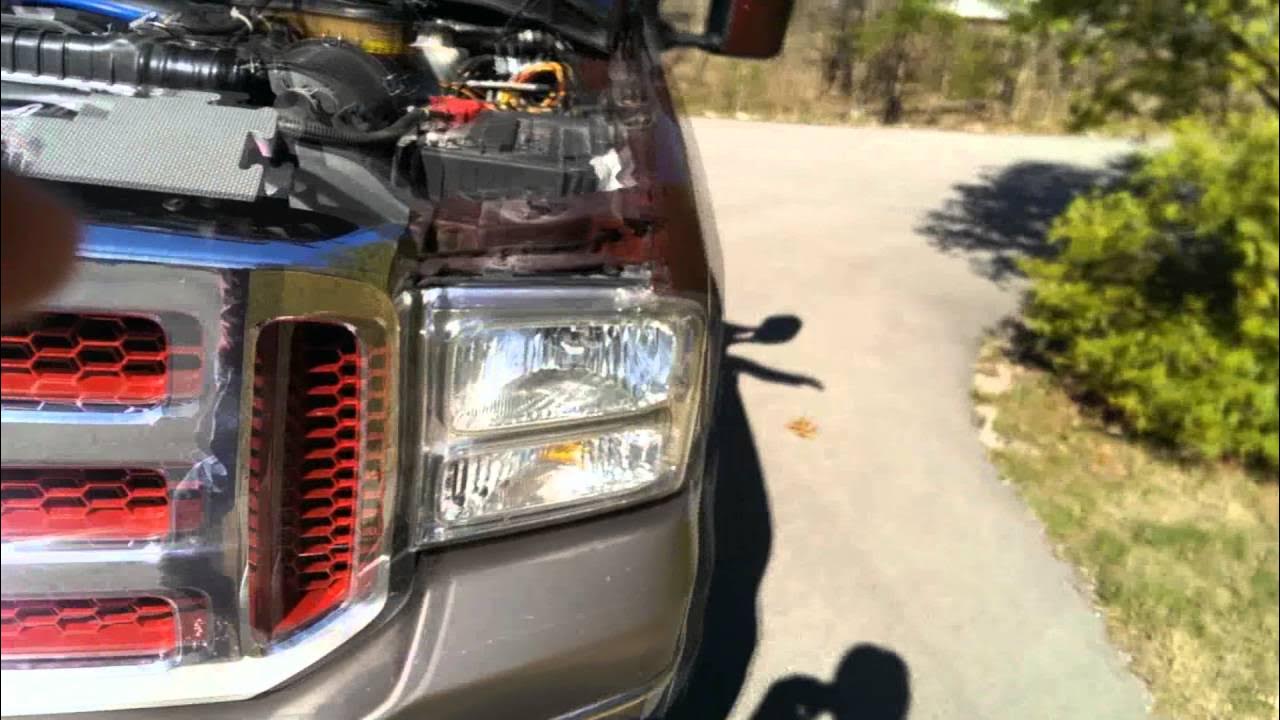 Ford 6.0 Oil Cooler Backflush Valve Operation - YouTube