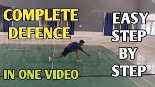 COMPLETE DEFENCE TUTORIALS #badminton #badmintontutorials #badmintoncoaching