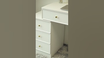 🔥Back to School Recommendation: Tribesigns 5-Drawer Computer Desk #furniture