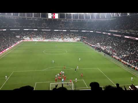 Beşiktaş-Antalya maçı verilmeyen penaltı tribün çekim  #beşiktaş #antalya #futbol
