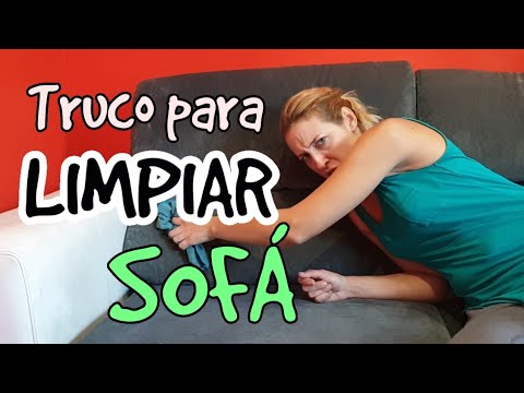 ▶️Cómo LIMPIAR a Fondo un SOFÁ con TRIPLE AAA/ TRUCOS de Limpieza/ Limpiar  TAPICERÍA 