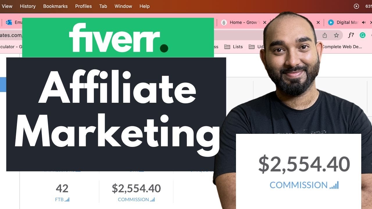 How to Make Money with Fiverr Affiliate Program | Affiliate Marketing Course