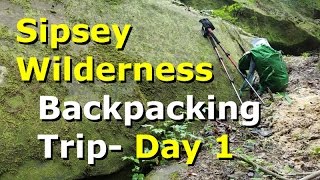 Sipsey Wilderness Day 1 Ultralight Backpacking Trip