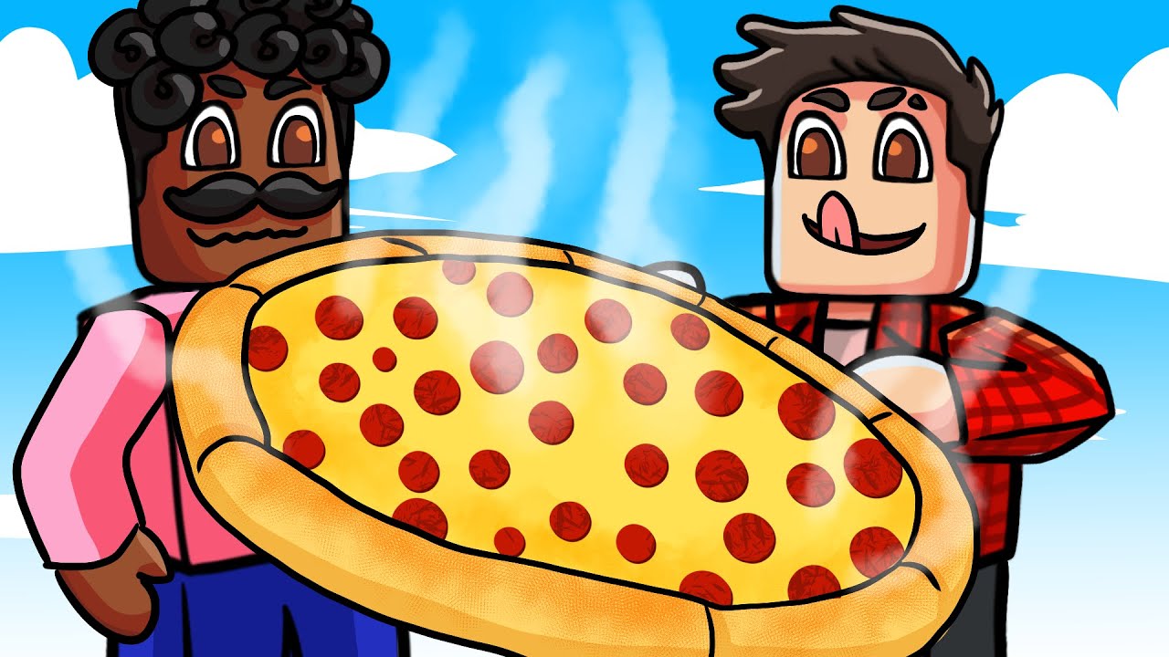 OTWORZYŁEM FABRYKĘ PIZZY Z PUZONIKIEM | ROBLOX