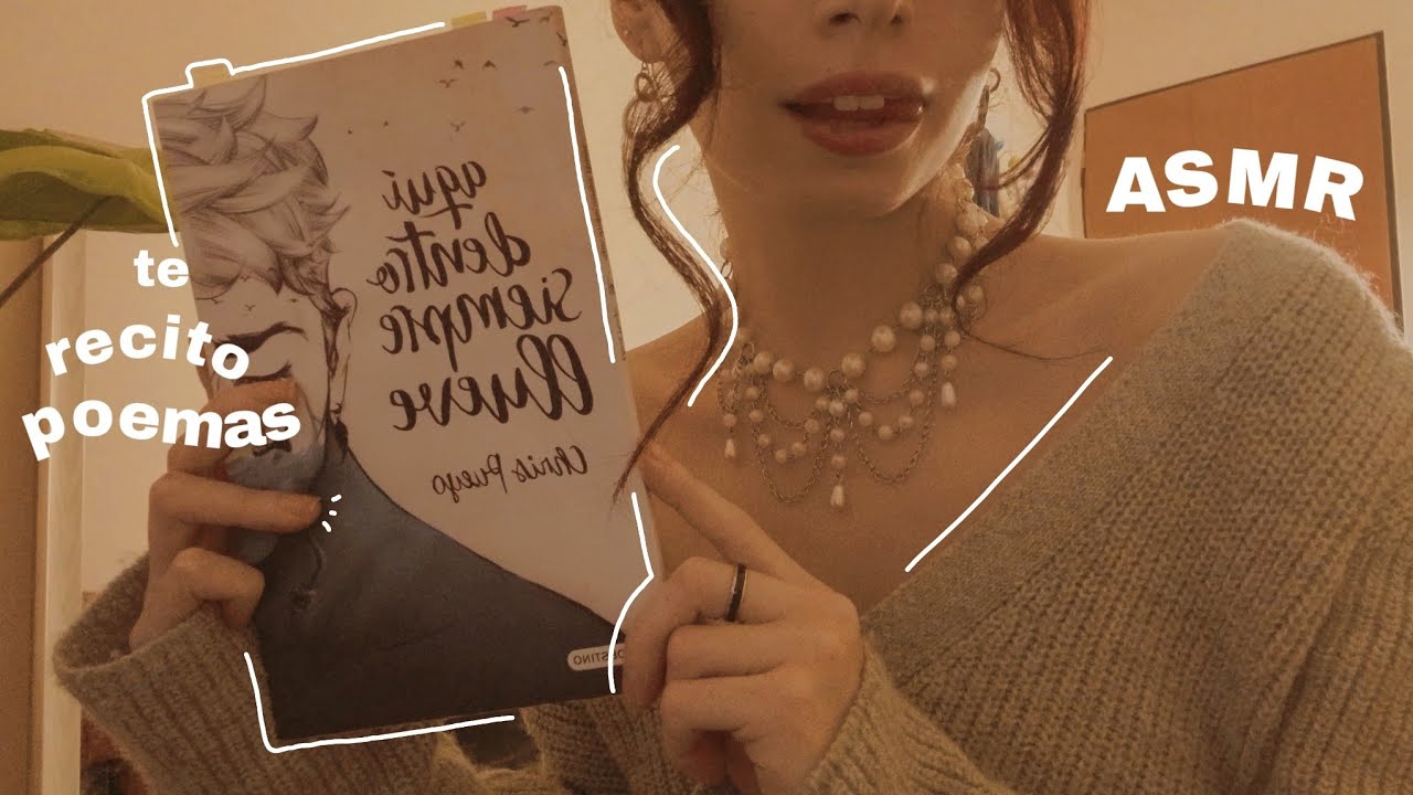 Te leo poesía (y te canto bajito) ASMR  | Lofi - Whispers - Traicing - besitos 𐙚