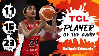 Aaliyah Edwards (11 PTS) | TCL Player Of The Game | ARG vs CAN | #FIBAWWC 2026 Qualifying Tournament