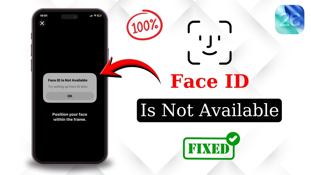 How to Fix Face ID is Not Available on iPhone | Face ID Not