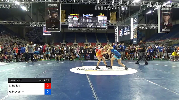 122 Lbs Cons 16 2 Carolyna Bellon Florida Vs Allis...
