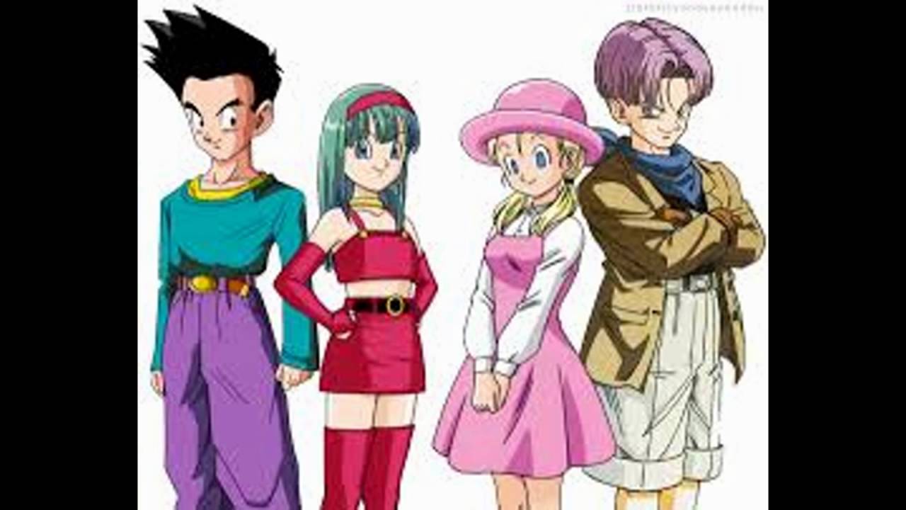 trunks , marron , goten M.O.P.S O M.A.P.S MEJORES AMIGOS POR SIMPRE