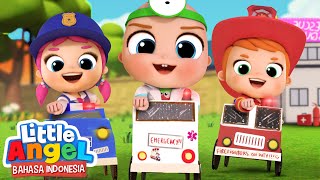 Tim Penyelamat Datang Membantu | Kartun Anak | Little Angel Bahasa Indonesia