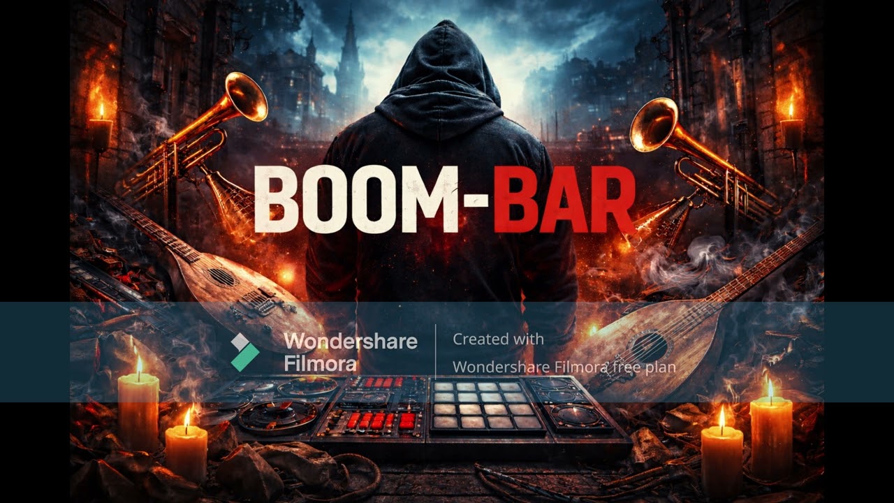 Arabic/Balkan mix Boom Bap RAP/Hip hop style instrumental beat