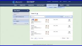 Acuity Student Username/Passwords
