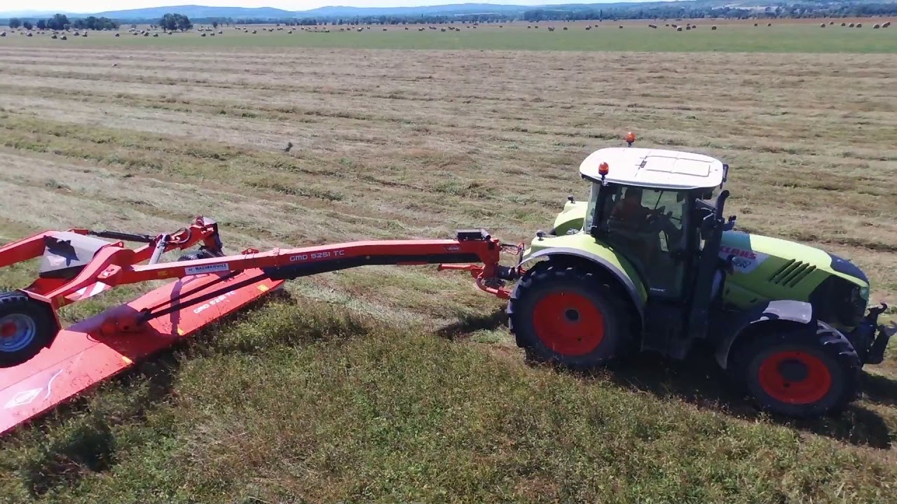 foin 2018 faucheuse Kuhn GMD 5251 TC