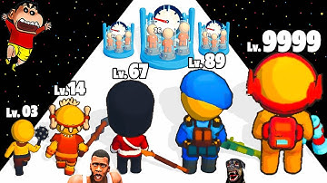 SHINCHAN NOOB vs PRO vs HACKER in TIMELINEUP with FRANKLIN & CHOP | DREAM SQUAD