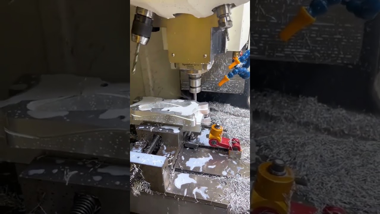 Precision CNC Machining: Transforming a 40mm Thick Aluminum Block into a Complex Multi-Hole Part