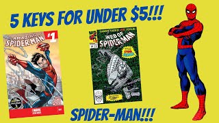 5 Budget Spider-man Keys!!! - 5 Under 5 #3