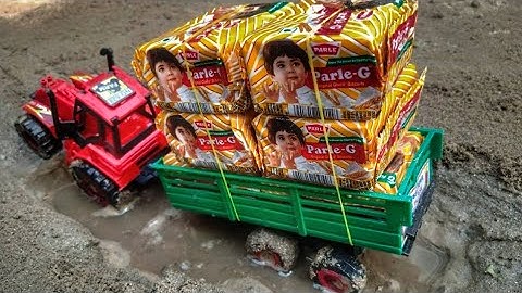 Diy tractor stuck in mud with Parle g part 2|| science project ||@keepvilla