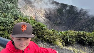 Irazú Volcano, one of Costa Rica’s active volcano’s