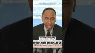 Stephen A. weighs in on the Seahawks dominating the Chiefs 🏈
