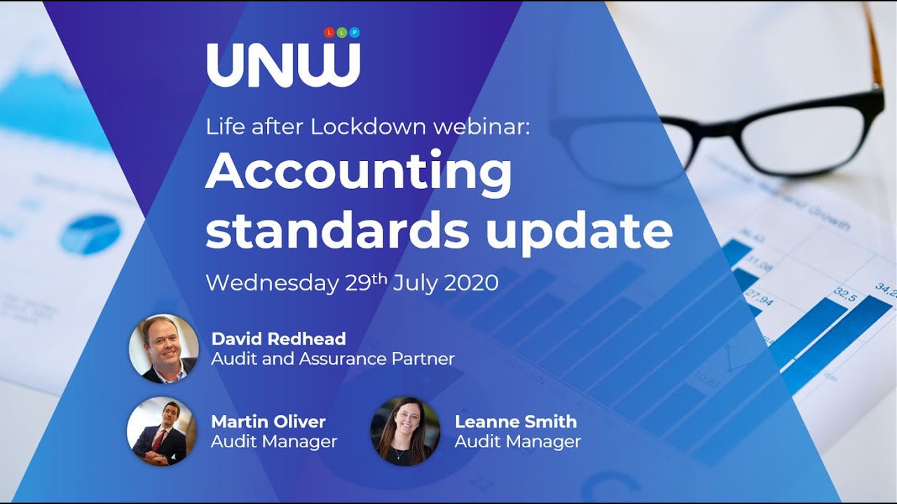 UNW webinar Accounting Standards update YouTube