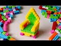 How I Built a Satisfying ASMR Throne Using Only Building Blocks!!